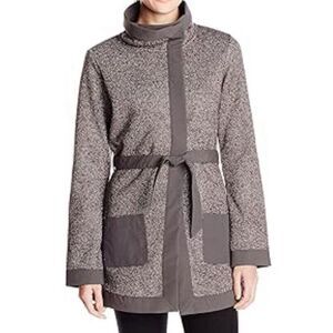 Merrell Talley Swacket Select Regulate Womens Sweater Jacket Belted Coat Size S